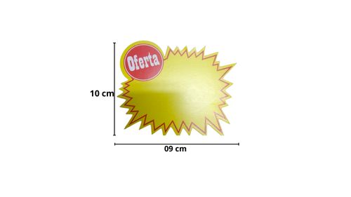 CARTAZ OFERTA 10X9  C/10